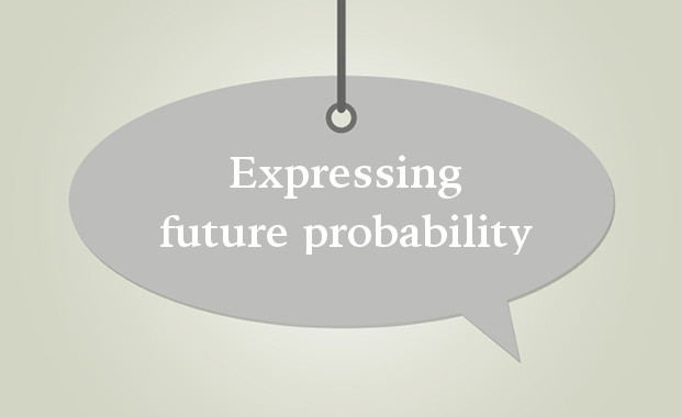 Expressing future probability