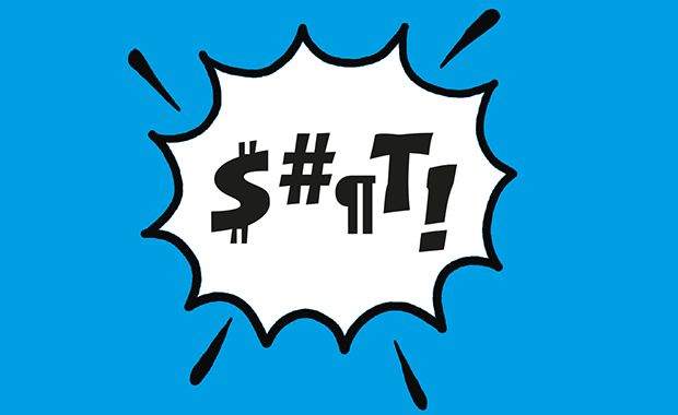 Sprechblase: $#iT!