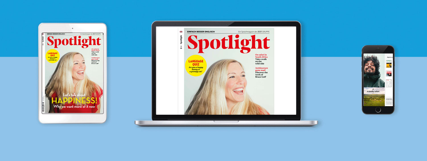 verschiedene Geräte mit Spotlight-Cover