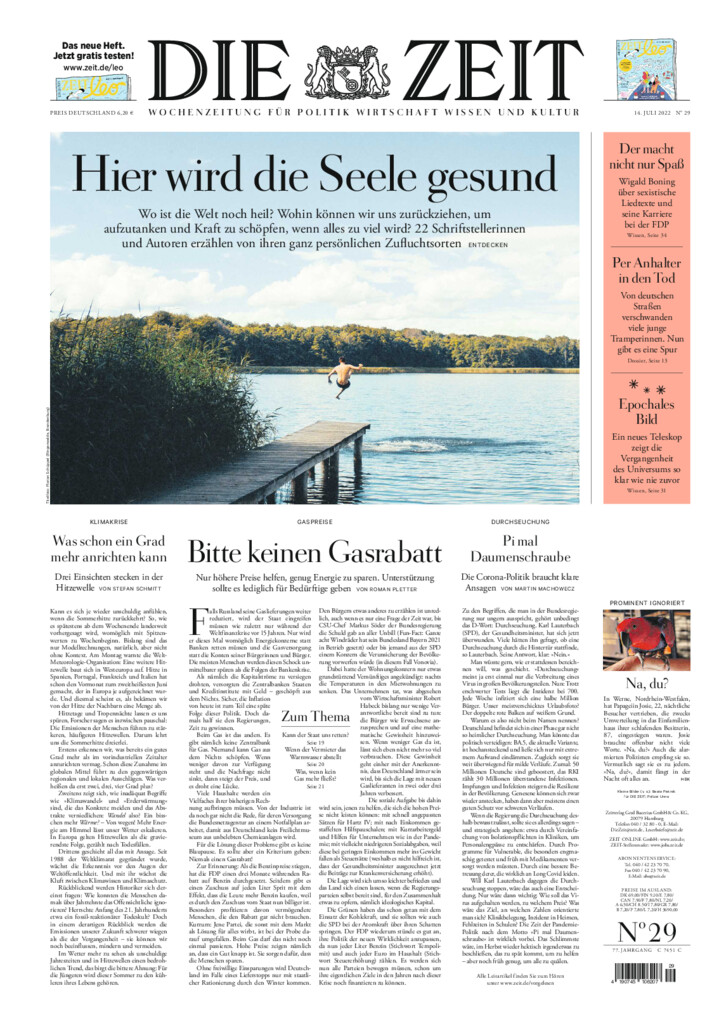 Titelbilder Zeit