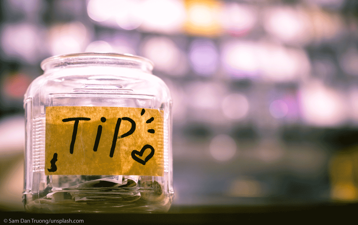 Tip jar