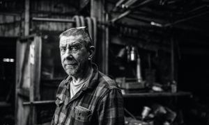 John Churchill, blacksmith