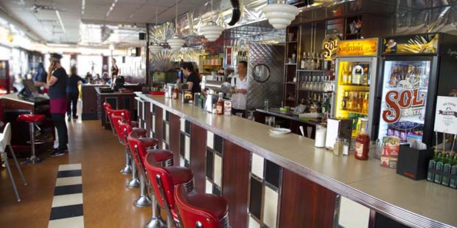 Diners: amerikanischen Esslokalen in Deutschland.
