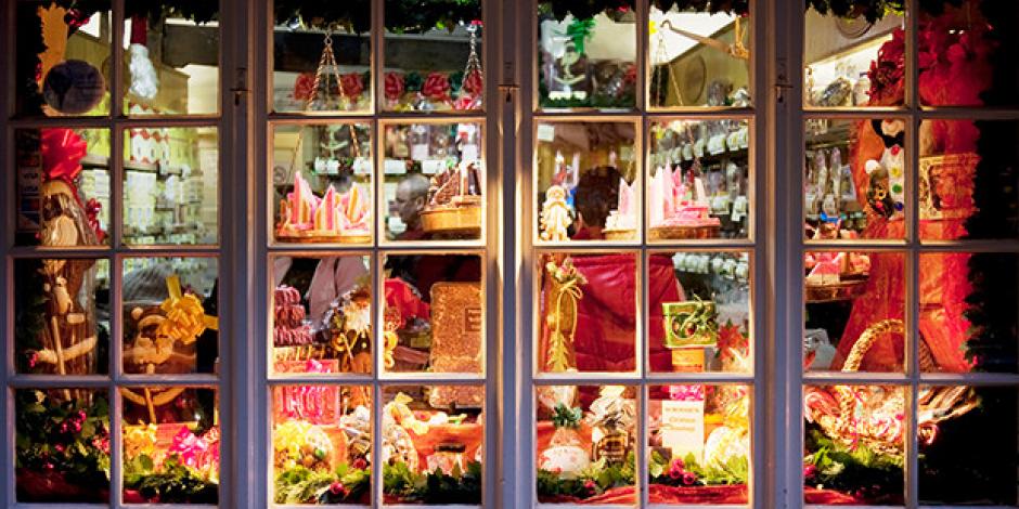Weihnachten Shopping