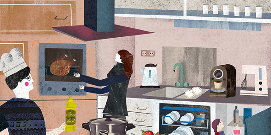 Illustration: Küche