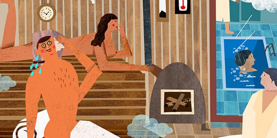 Illustration: Sauna