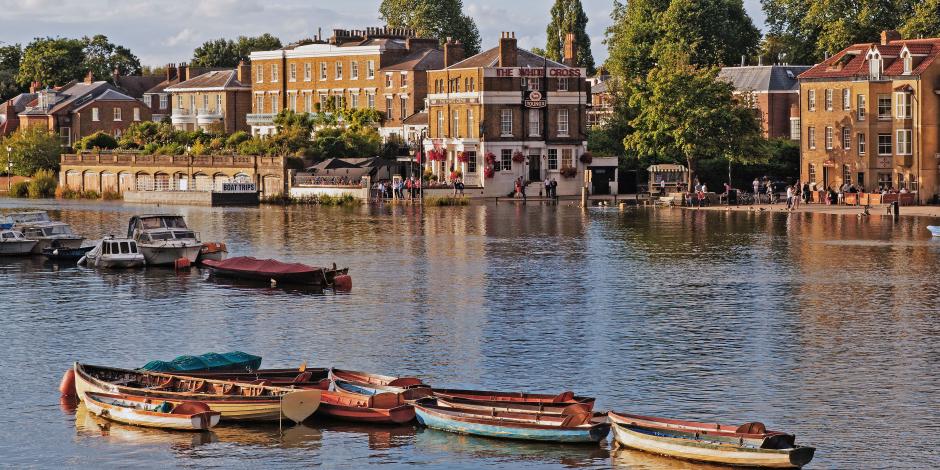 boats on the Thames