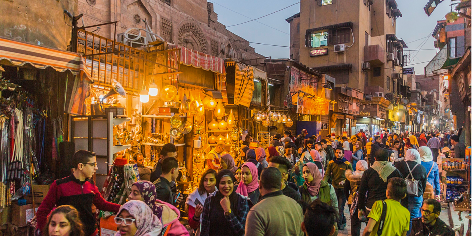 Straße in Kairo