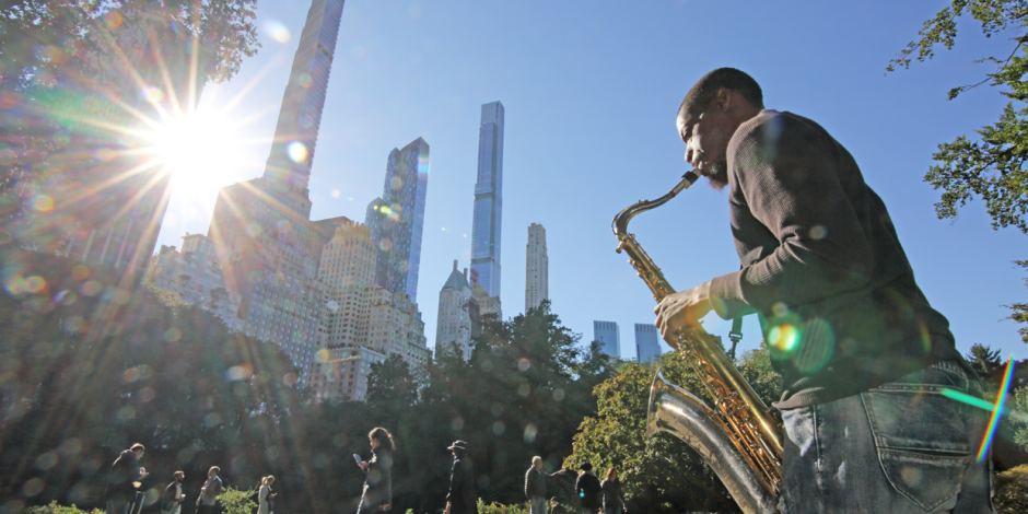 Saxophonspieler