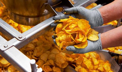 Tyrrels, englischen Kartoffelchips.