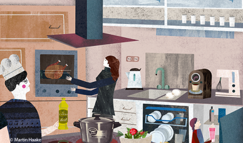 Illustration: Küche