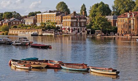 boats on the Thames