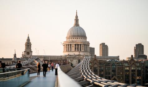 Millennium Bridge, St Paul's Cathedral